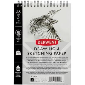 Derwent Sketch and Store Sketch Book, A3, Landscape,16.54 x 11.69 Inches Page Size, Wirebound, 56 Pages (2102174)