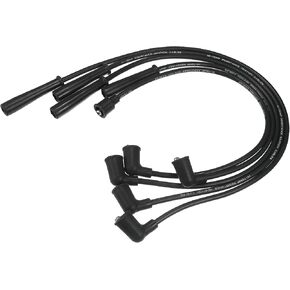 ACROPIX Car Spark Plug Coil Wires Ignition Coil Harness Cable 7mm Fit for Toyota 4Runner 1984-1988 Celica 1979-1985 2.2L 2.4L No.9091912318 - Pack of 5