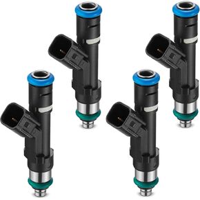 BDFHYK Fuel Injector 0280158162 Compatible with Escape Fusion Transit Connect Lincoln MKZ Corsair Mercury Mariner Milan 2.5L l4 Trucks Replacement 9E5Z9F593A 62405 5502119 FJ999 9E5GAA Set of 4