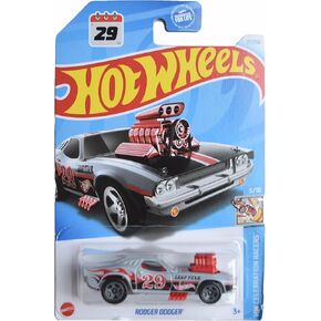 Matchbox Hot Wheels Rodger Dodger, HW Celebration Racers 5/10 [Silver] 77/250
