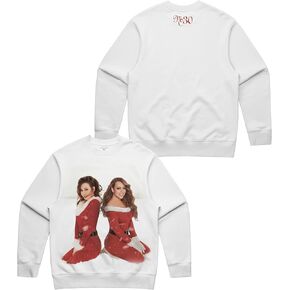 Mariah Carey Official Christmas Time Tour Merch 30th Anniversary Crewneck