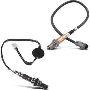 A-Premium O2 Oxygen Sensor Compatible with Toyota Corolla, Matrix & Pontiac Vibe 2003-2004, L4 1.8L, Upstream and Downstream, 2-PC Set, Replace# 8946502110, 8946502171