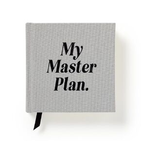 Brass Monkey My Master Plan – Productivity Journal Includes Snarky And Endearing Graphs And Charts To Evaluate Progress And Succeed In Life