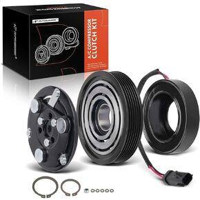 A-Premium A/C Compressor Clutch Kit Compatible with Dodge Ram 1500 2500 3500, Durango, Dakota 2002-2003 & Jeep Liberty 2002-2005, 3.7L 4.7L 5.9L