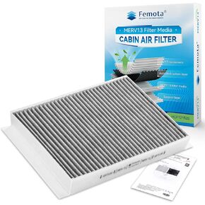 Tested MERV 13 Cabin Air Filter with Activated Carbon, CF12152 for Ford Mustang 2015-2024 All Trims, OE: FR3Z-19N619-A