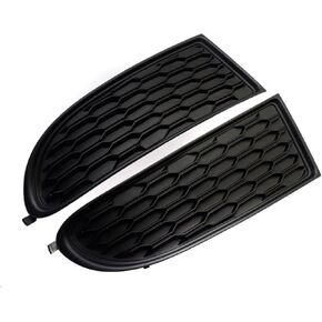 DAT AUTO PARTS Front Left Driver & Right Passenger Side Bumper Fog Light Cover Set Of 2 Replacement For 2011-2020 Dodge Journey Black Textured CH1038180 CH1039180 68079853AB 68079852AB