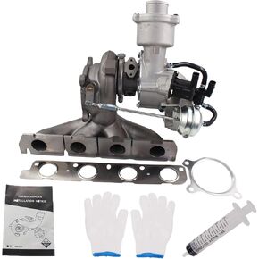TOPAZ Turbo Turbocharger with Gaskets 06H145702 53039880291 53039700291 Compatible with Volkswagen Passat 2.0 T Audi A4 A5 2.0L Q5 2.0T Engine 06H145702S 06H145703S 06H145702L 06H145702Q