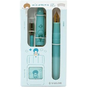 Sailor Fountain Pen, Profit Junior + 10 mizutama Twitter, Medium Point, 10-0582-302