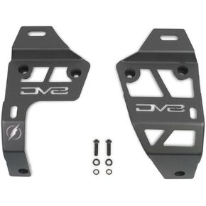 Dual Light Pod Mounts for The 2021-2024 Jeep Wrangler JL 4xe | Mounts (2) 3" Light Pods at The A-Pillar on Each Side | DV8 Offroad