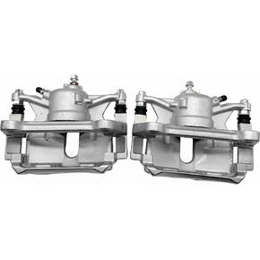 Pair Front Left& Right Side Brake Caliper & Bracket 19B7287A 19B7286A for Audi A3, A3 Sportback E-Tron, Tt 2015-2023 for Volkswagen Golf Passat Taos 2017-2022