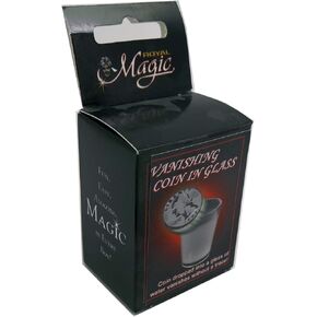 Royal Magic Vanishing Coin in Glass Magic Trick from Vanish a Coin with No Sleight of Hand.