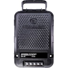 Streamlight 59000 SpeedLocker Personal and Portable Storage Container with User-Selectable Lock Combinations, Black