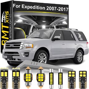LED Interior Light Kit Replacement for Ford Expedition 2007 2010 2011 2012 2013 2014 2015 2016 2017, Super Bright 6000K White