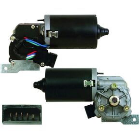 OEG Parts New Front Wiper Motor Compatible With VW Golf Jetta Mk3 1994-1999, Volkswagen Cabrio 1998 1999, Replaces 1HM 955-113A, 1HM-955-113