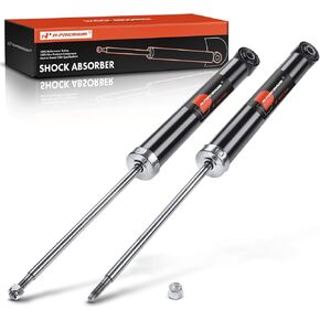 A-Premium Rear Pair (2) Shock Absorber Compatible with Audi Q3 (Quattro) 2015-2018 & Volkswagen Tiguan 2009-2017, Tiguan Limited 2018, Driver and Passenger Side