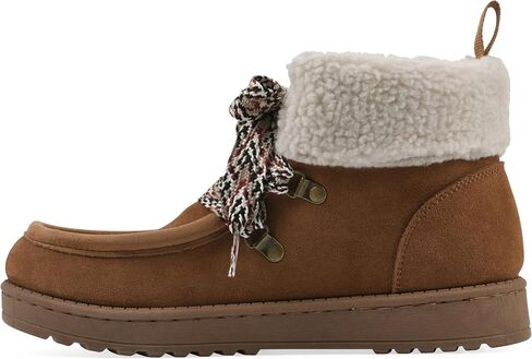 WHITE MOUNTAIN Women's Icebox Faux Fur Moc Toe Bootie in Saudi Arabia