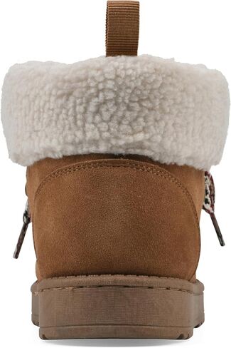 WHITE MOUNTAIN Women's Icebox Faux Fur Moc Toe Bootie in Saudi Arabia