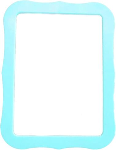 Magnetic Locker Mirror, Makeup Mirrors -5"x7" Real Glass for School Locker, Bathroom, Household Refrigerator, Locker Accessory, Workshop Toolbox or Office Cabinet (Black) in Saudi Arabia