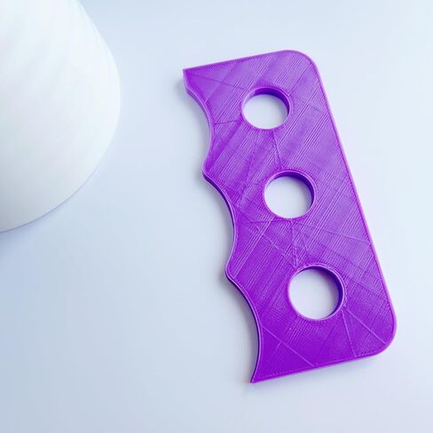 Pottery Rib for Mugs and Cups, Pottery Throwing Rib, Ceramic Shaping Tool, 3D Printed Clay Shaper (5 INCH Height) in Saudi Arabia