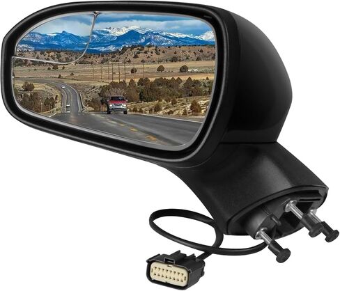 Passenger Side Mirror Compatible with Ford Fusion 2016-2022 with Power Glass,Right Side View Mirrors Replacement#FS7Z-17682-B White in Saudi Arabia