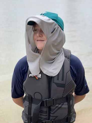 CapHat - UPF Tested Sun Protection,Simply fits Over Your Favourite Cap or hat in Saudi Arabia