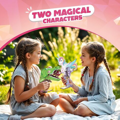 Smartivity 2in1 Animals I Dragon & Flying Dinosaur I Fun STEM Toys for Kids 6-12 Years Old | Birthday Gifts for Boys & Girls | DIY Science Kit for Kids 6,7,8,9,10,11,12 I Educational Game in Kuwait