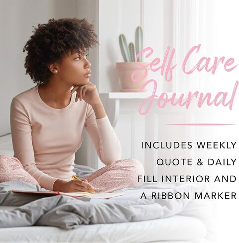 Graphique Self-Care Journal - Punch Today in the Face - 256 Pages - Weekly Quote & Daily Fill in Interiors - Hardbound Fabric Cover - Ribbon Marker (6" x 8") in Saudi Arabia