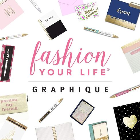 Graphique Self-Care Journal - Punch Today in the Face - 256 Pages - Weekly Quote & Daily Fill in Interiors - Hardbound Fabric Cover - Ribbon Marker (6" x 8") in Saudi Arabia