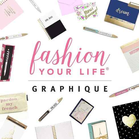 Graphique Self-Care Journal - Punch Today in the Face - 256 Pages - Weekly Quote & Daily Fill in Interiors - Hardbound Fabric Cover - Ribbon Marker (6" x 8") in Saudi Arabia