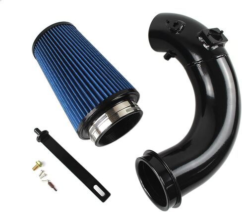 طقم مدخل هواء بارد 4 بوصة، مناسب لـ 2007.5 2008 2009 2010 2011 2012 Ram 2500 3500 6.7L C * ummins ديزل in Kuwait