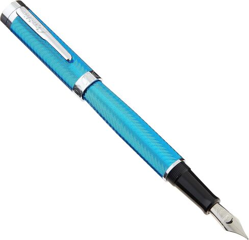 Herringbone Signature Fountain Pen Blue - M in Saudi Arabia