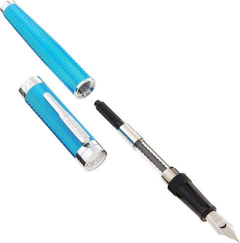 Herringbone Signature Fountain Pen Blue - M in Saudi Arabia
