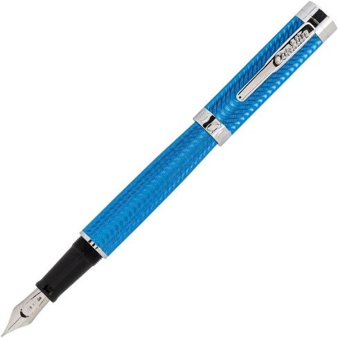 Herringbone Signature Fountain Pen Blue - M in Saudi Arabia