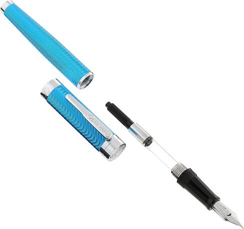 Herringbone Signature Fountain Pen Blue - M in Saudi Arabia