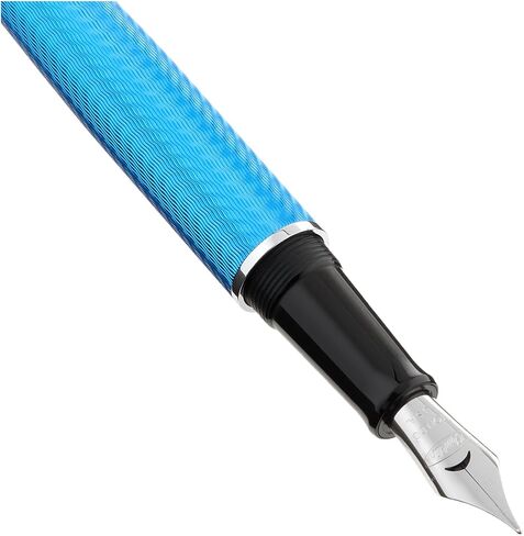 Herringbone Signature Fountain Pen Blue - M in Saudi Arabia