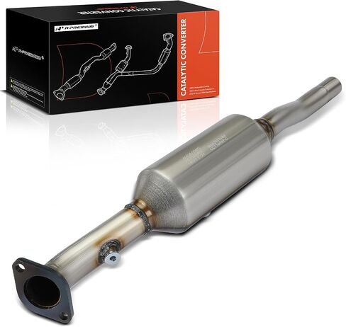 A-Premium Rear Catalytic Converter with Gasket Kit Direct-Fit Compatible with Mitsubishi Lancer 2008-2017 2.0L, Lancer 2009-2011 2.4L, E.P.A. Compliant in Saudi Arabia