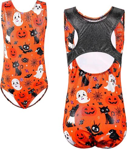 TFJH E One-piece Gymnastics Leotards for Girls Sparkle Athletic Clothes Activewear in Kuwait