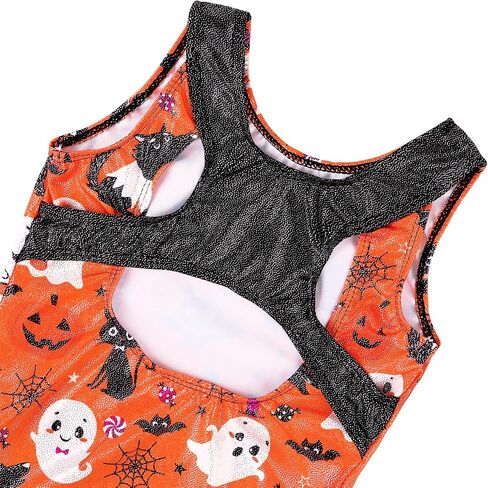 TFJH E One-piece Gymnastics Leotards for Girls Sparkle Athletic Clothes Activewear in Kuwait