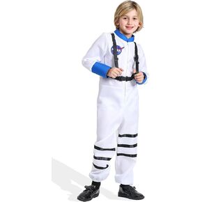 Lrrtwer Kids Astronaut Costume Astronaut Outfit Space Jumpsuit Boy