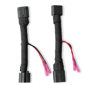 Headlight Conversion Adapter Harness Kit Compatible with Chevrolet Camaro 2010-2013 Spec-D 6th Gen Style Headlights