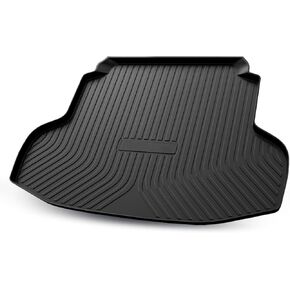 Yakitoko All Weather Cargo Liners for Honda Civic 2016 2017 2018 2019 2020 2021 Standard Cargo Mats Trunk Mat TPE Black
