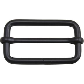 Wuuycoky 1.5" Inner Length Metal Sliding Bar Tri-Glides Wire-Formed Roller Pin Buckles Slider Color Optional