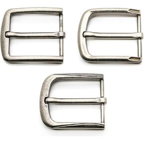 Belt Buckle Prong Single Pin Buckles Replacement 1-1/2" (40 mm) Heavy Duty For Leather Craft DIY 3PCS,Classic Buckles For Belt DIY Leather Craft Accessories