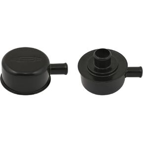 Mr. Gasket - 2054BP Valve Cover Breather Pcv Fitting Flat Blk