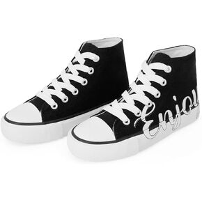 Kids Canvas Shoes Low Top and High Top Canvas Sneakers Lace-up Fashion Casual Shoes for Boys and Girls