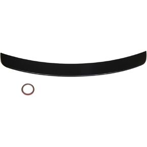 Matte Black Unpainted Plastic Trunk Lip Spoiler Rear Wing Replacement for 2011-2019 300C Factory Style