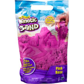 Kinetic Sand, The Original Moldable Sensory Play Sand, Pink, 2 lb. Resealable Bag, Ages 3+