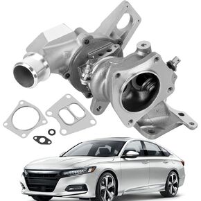 شاحن توربيني متوافق مع Honda Accord 6A0-F4-T/C 2018 2019 2020 2021 2022 2023، EX/LX/SE/Sport/Touring، مجموعة شاحن توربيني صغير 1.5L L4، استبدال 000204-0044,180810528E in Kuwait