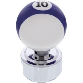 United Pacific 70770 - Manual Transmission Shift Knob - Pool Ball Shift Knob Number "10" For 13/15/18 Speed Eaton Style