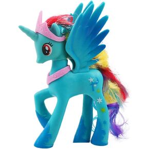 Little Horse Toy Friendship Movie Feature Character 14CM Doll Action Figure Model Toy for Girls (6 Pcs Set 02)